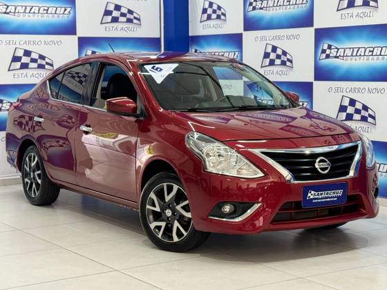 NISSAN VERSA 1.6 16V FLEX SL 4P MANUAL NISSAN VERSA 1.6 16V FLEX SL 4P MANUAL